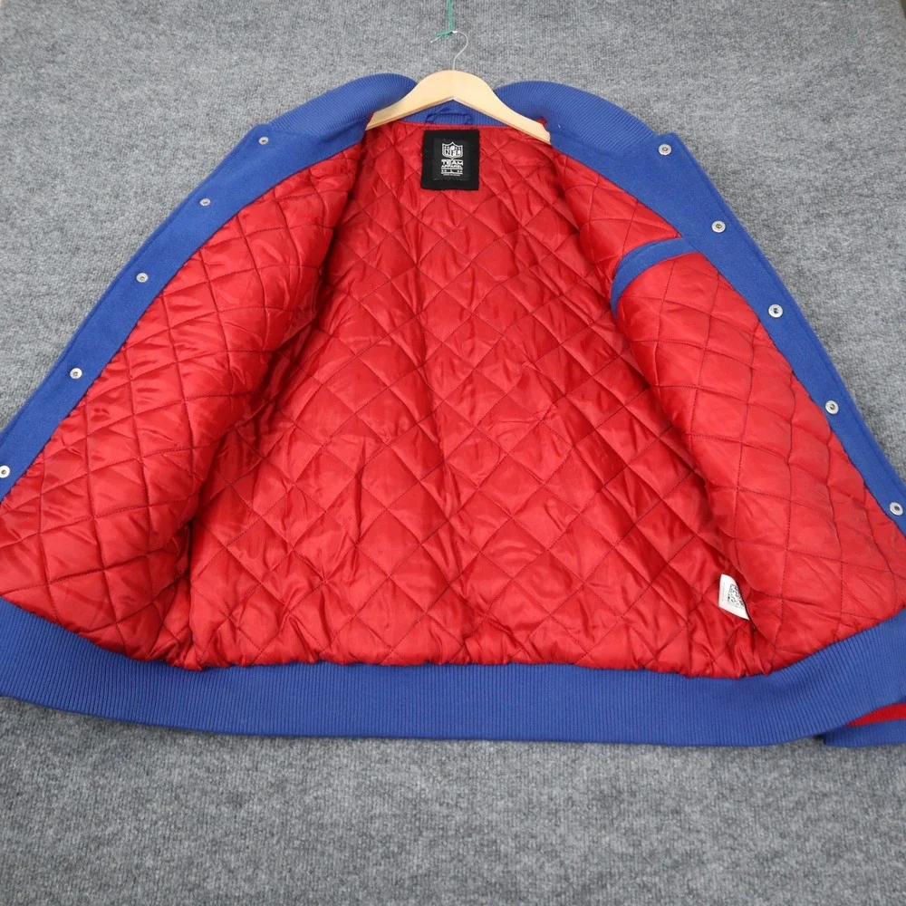 New York Giants Men's Varsity‎ Jacket NFL Team Apparel Large